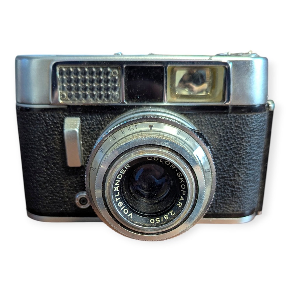 Voigtlander Vito CL 50mm f/2.8 Pronto-LK Camera w/ Case Untested‎